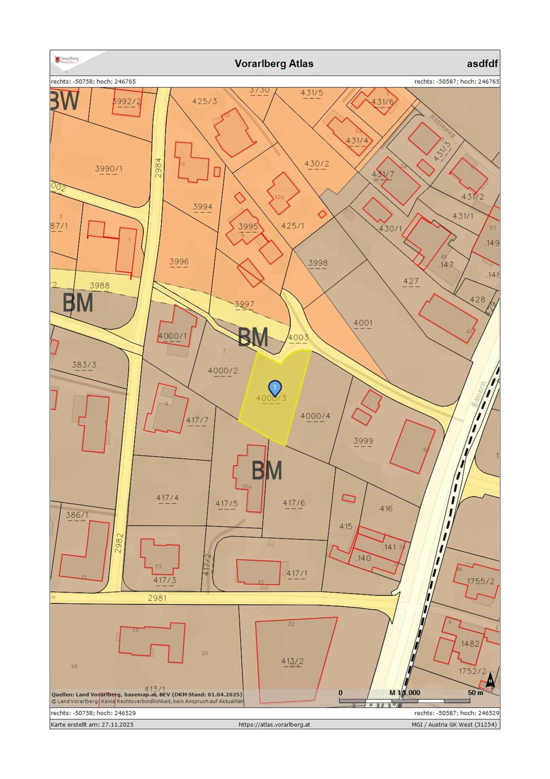 Attraktives Baugrundstück mit 603 m² in ruhiger Wohnlage! – 3