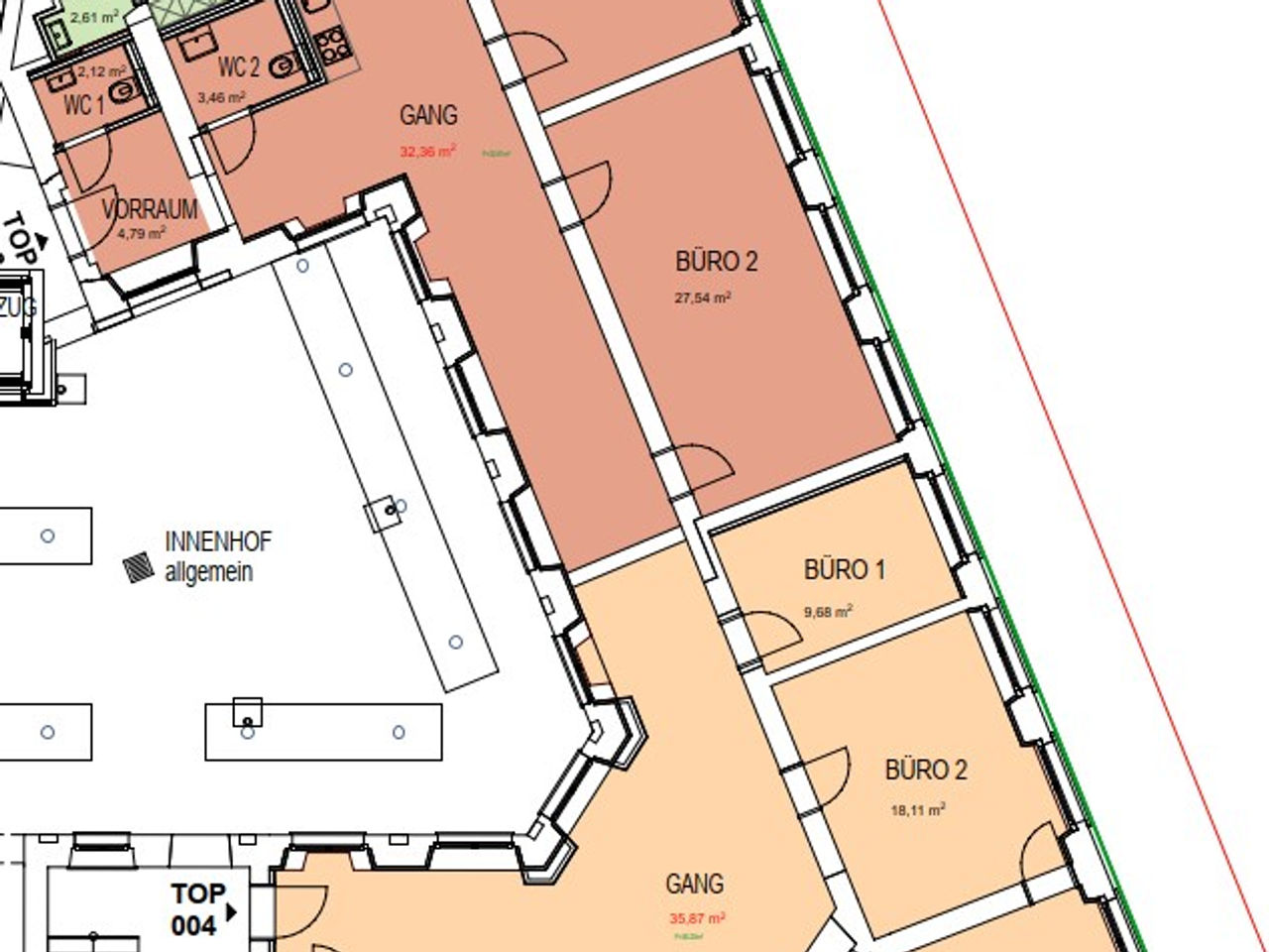 Exklusive Gewerbefläche im historischen Gebäude in Zentrumsnähe in Dornbirn zu vermieten – 11