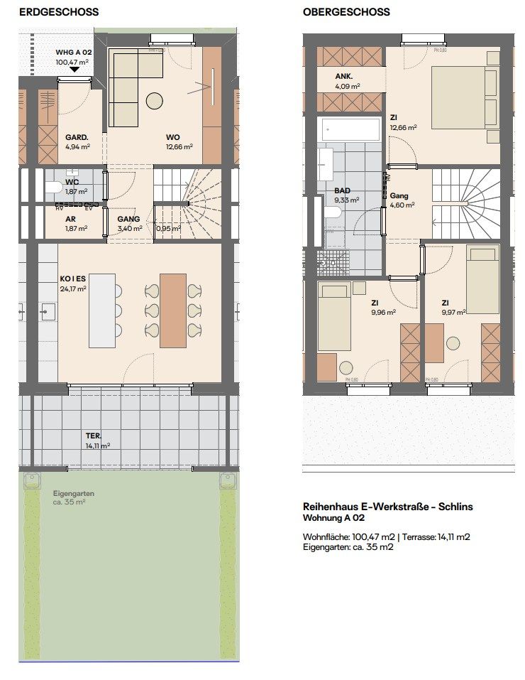 Exklusives Reihenhaus in ruhiger Lage – Durchdachte Raumaufteilung auf 100 m² – 5