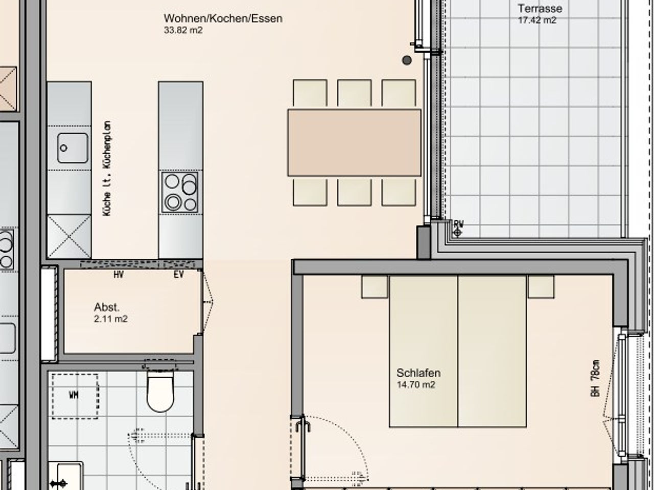 Neubau-Wohnung am Bodensee: 3 Zimmer, moderne Ausstattung, Natur & Infrastruktur – 11