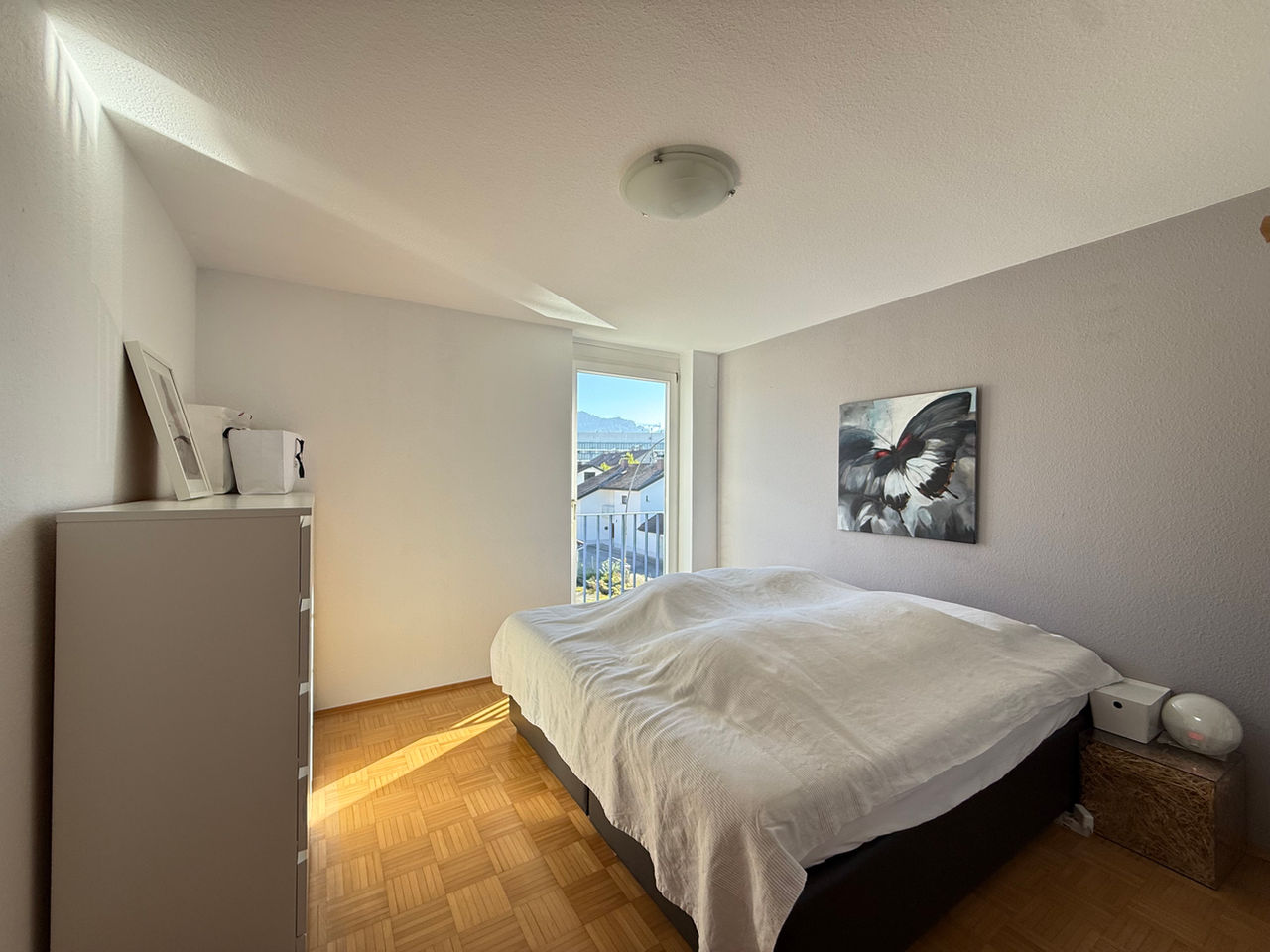 Gepflegte 3-Zimmer-Wohnung mit Balkon und Pergola – 5
